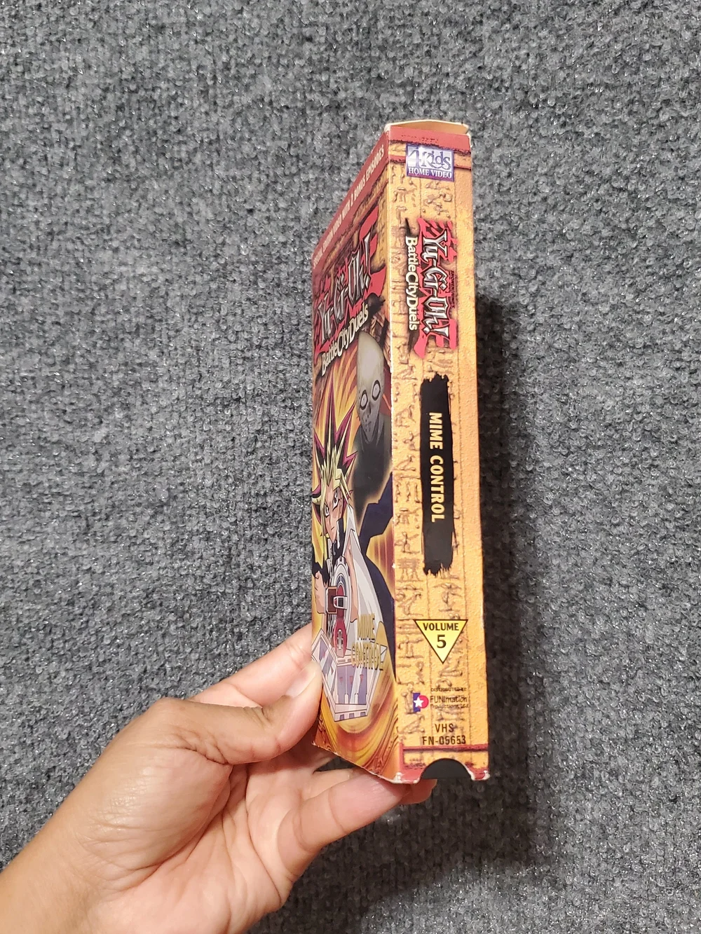 Yu-Gi-Oh: Battle City Duels - Vol. 5: Mime Control (VHS, 2004) Vintage Anime